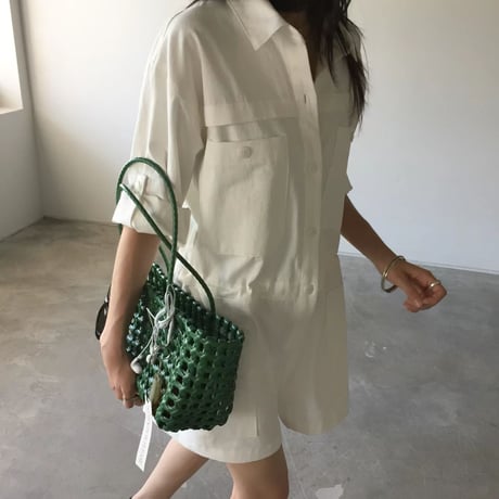 【即納販売】0727 summer jump suit/3カラー