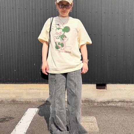 【即納販売】jimmys &riruコラボ minnieJerry t shirt/ベージュのみ