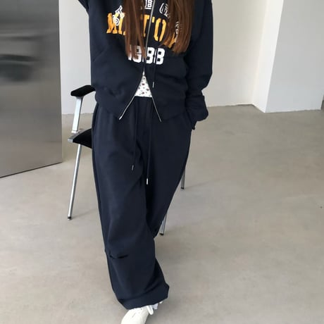 STATE GAME ZIP HOODIE &pants set up/2カラー