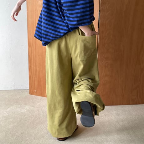【即納販売】0673 point ミニーline pants/レッドのみ