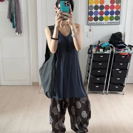 0864 eee Paisley pants/2カラー