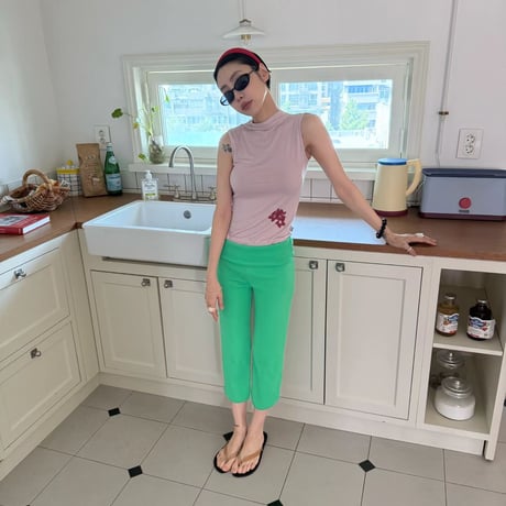0802 eee♥️capri レギンス pants/2カラー