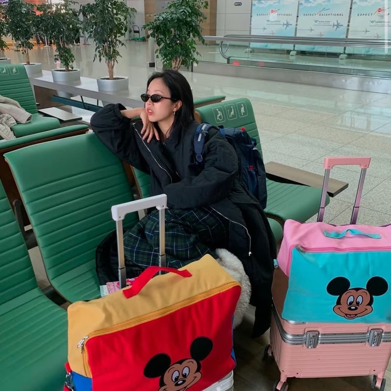 0546 即納 mickey2way bag/2カラー❤︎カナさん＆あいさん着用❤︎ | ri