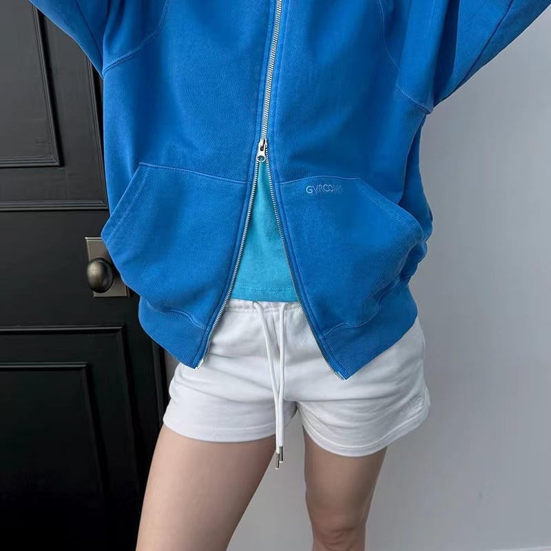0543 SS New pigment color wzip hoodie/19カラー | r