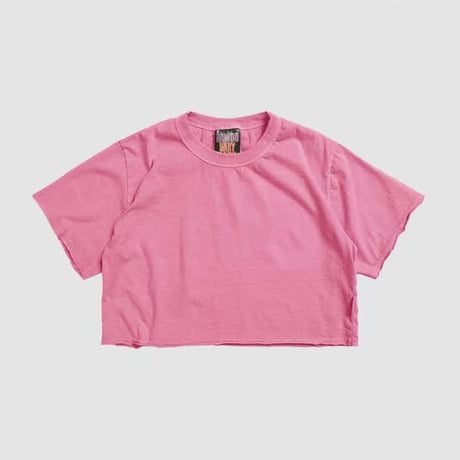 0113 pigment crop T-shirt/18カラー