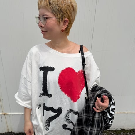 0682 LOVE❤️79 BIG tee shirt/ 2カラー
