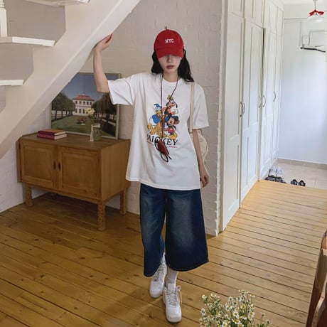 0860 NEW mickey friends tee/2カラー