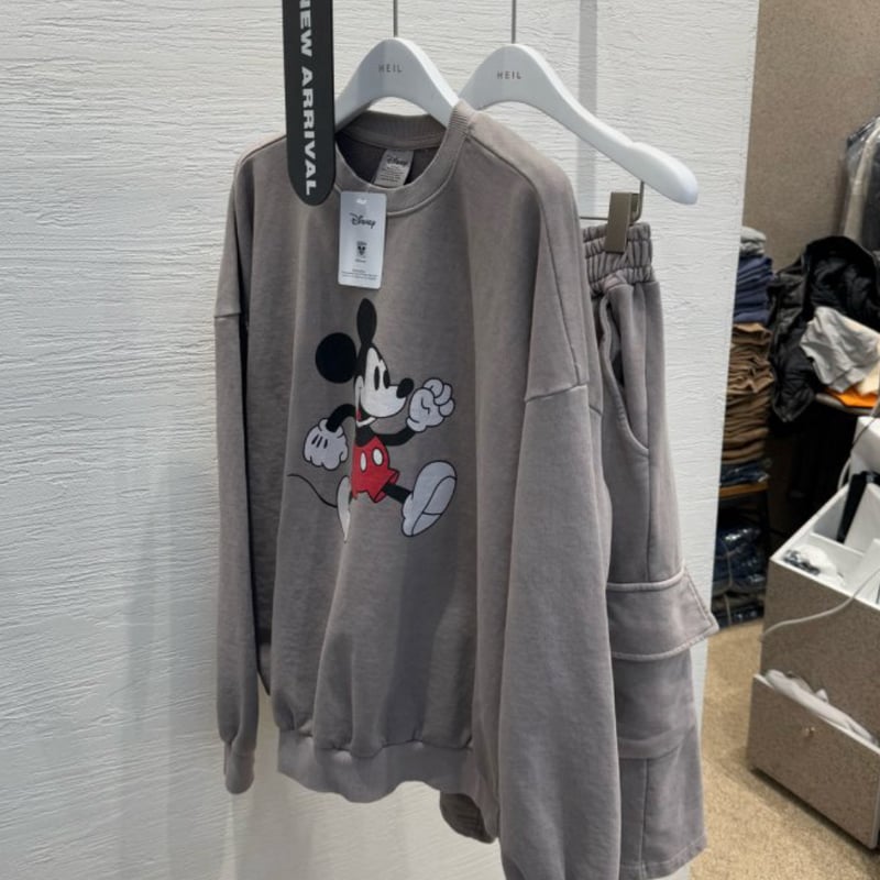 トップス riruselect pigment over sweat ALIZAA GMT DYE Sweatshirt from organic cotton