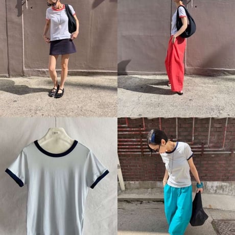 eee linger tee shirt/2カラー