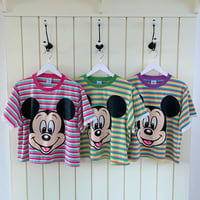 0876 big mickey border tee/3カラー
