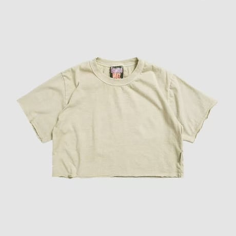 0113 pigment crop T-shirt/18カラー