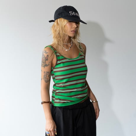 0831 border tank top/3カラー