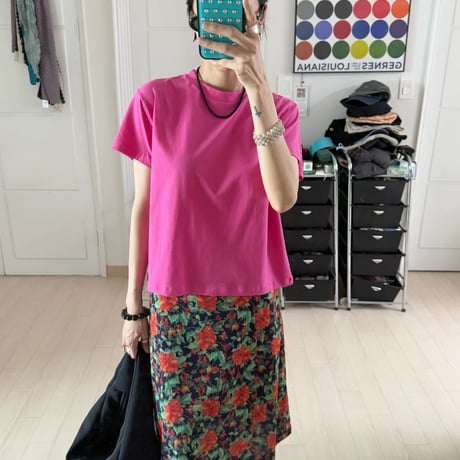 eee colorful stretch tee/6カラー