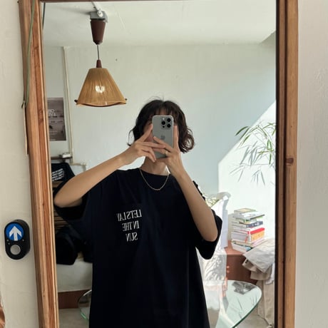 Back logo Pocket tee shirt/2カラー