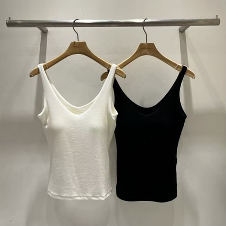 0700 sporty＆rich CUP付きtank top/2カラー