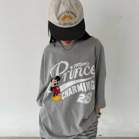0694 mickey vintage tee/5カラー