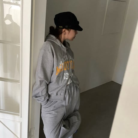 STATE GAME ZIP HOODIE &pants set up/2カラー