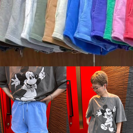 【即納販売】0188 pigment short pants/17カラー