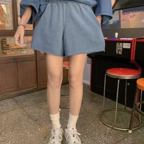 0114 pigment short pants/17カラー