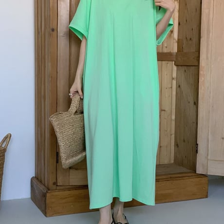 0752 pastel one-piece/5カラー