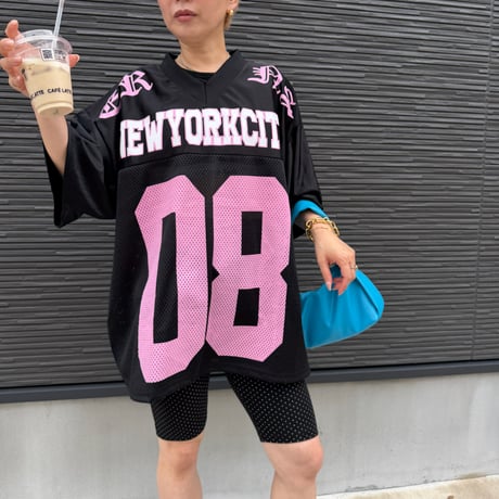 0844 NEW YORK sporty メッシュtops/3カラー