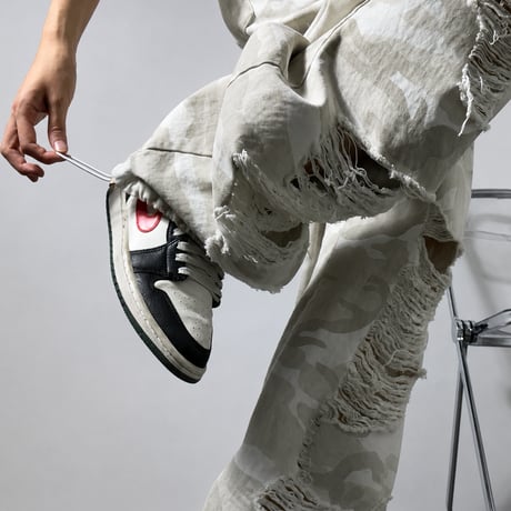 0845 camouflage clash  pants/2カラー