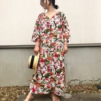 flower maxi summer dress ▫️white▫️