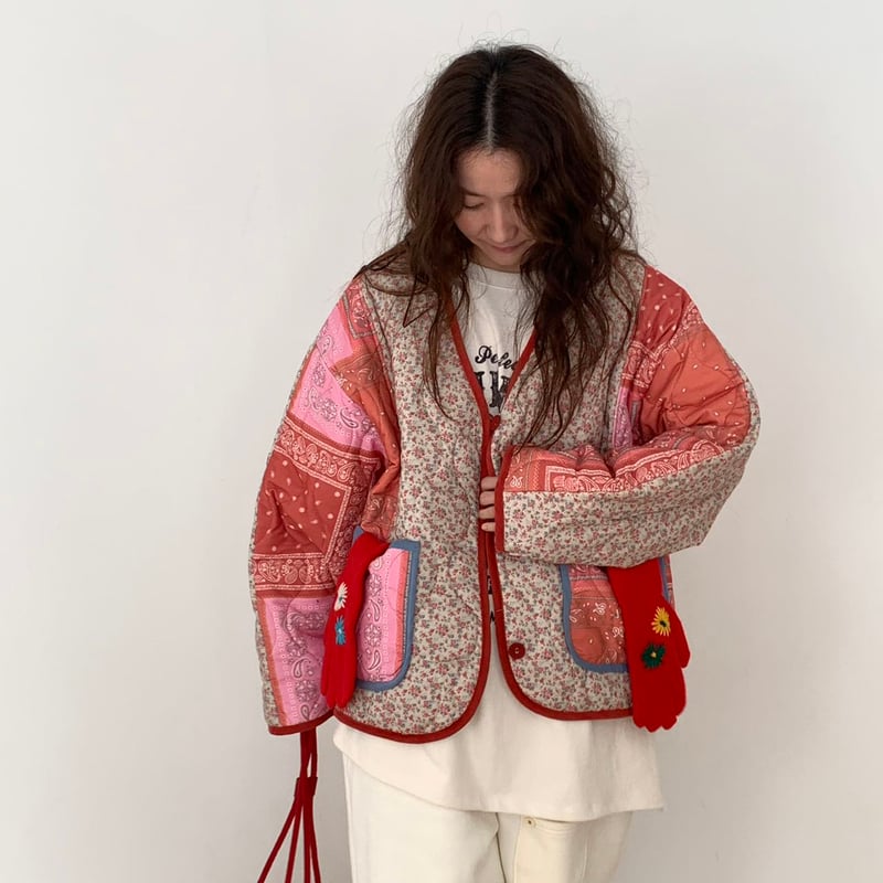 0498 パッチワーク kilt jacket/2カラー | riru select