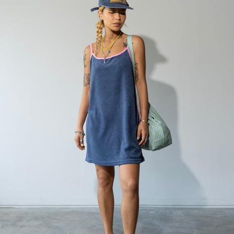 0832 pile piping one-piece/3カラー