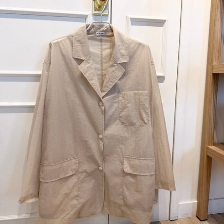 0840 see-through jacket/3カラー