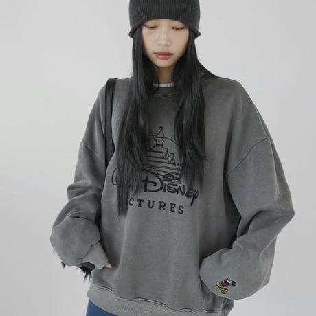 0361 pigment Walt Disney sweat/2カラー