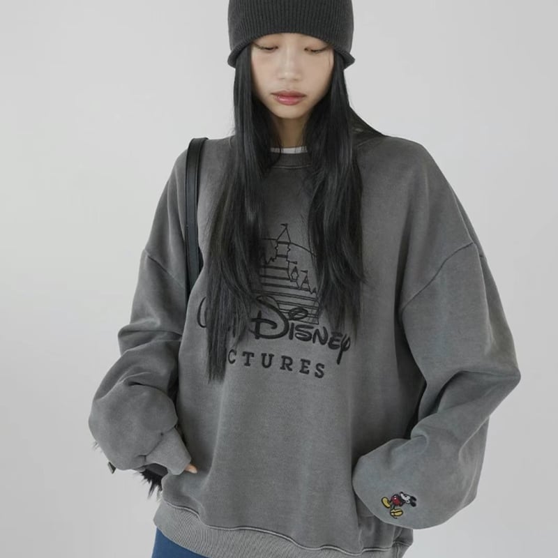 0361 pigment Walt Disney sweat/2カラー | riru select