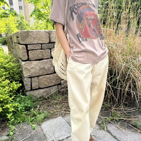 【即納販売】rolling stone Big tee/ホワイトのみ