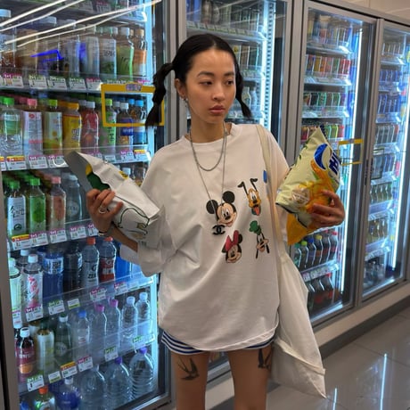 Disney friends tee /White color