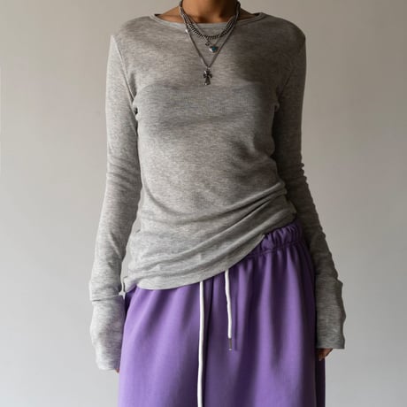 【即納販売】0688 color layered long sleeve【長袖】/6カラー