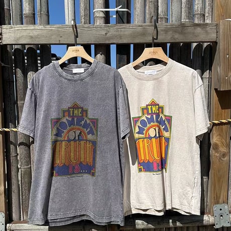 【即納】0744 pigment the moment tee/チャコール