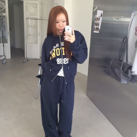 STATE GAME ZIP HOODIE &pants set up/2カラー