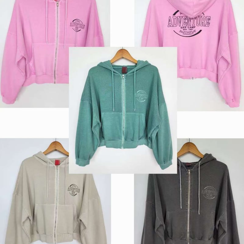 0299 🉐ADVENTURE hoodie pigment set up🉐/4カラー | r