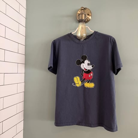 0816 pigment mickey Back star tee/3カラー