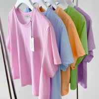 colorfu pigment フレアtee/5カラー