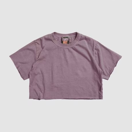 0113 pigment crop T-shirt/18カラー