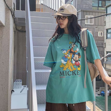 0860 NEW mickey friends tee/2カラー