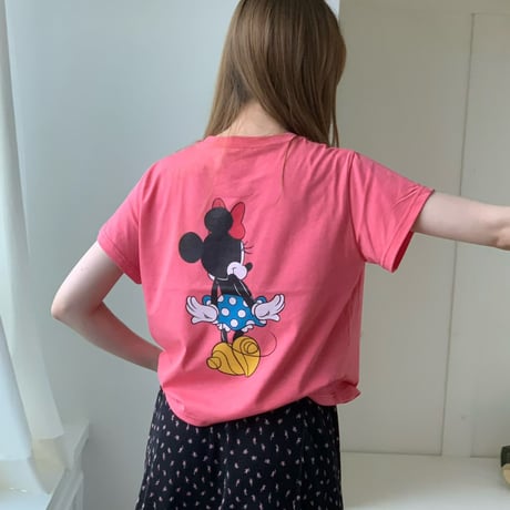 minie Double-sided printing tee/3カラー