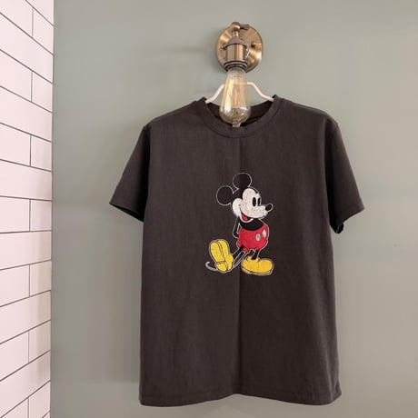 0816 pigment mickey Back star tee/3カラー