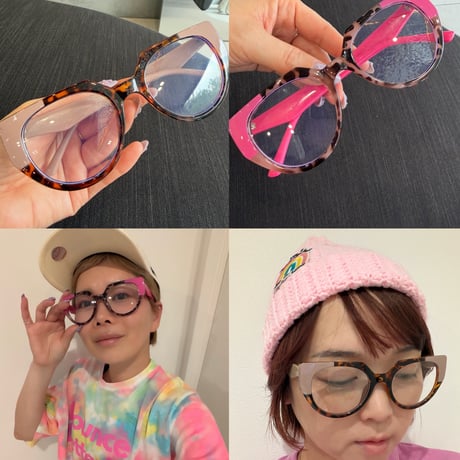 即納　0771 【数量限定】leopard eye wear/2カラー