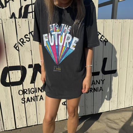 0737 future neon tee/3カラー