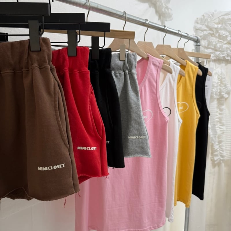 💛0298 【即納販売】🉐colorful＆monotone set up🉐/4パターン