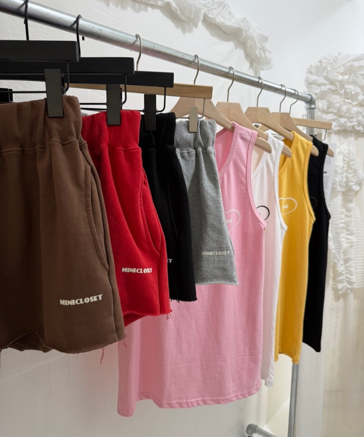 💛0298 【即納販売】🉐colorful＆monotone set up🉐/4パターン