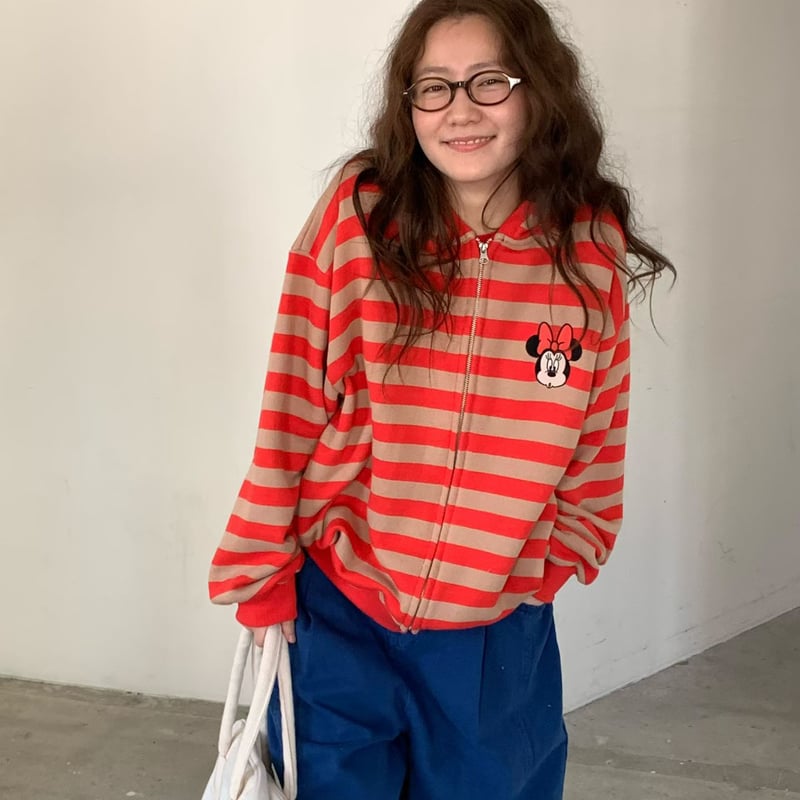 0586 border minnie foodie/4カラー | riru select