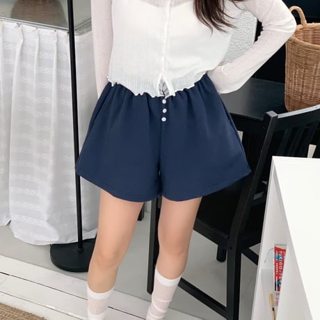 【即納販売】0754 sweat short pants/3カラー